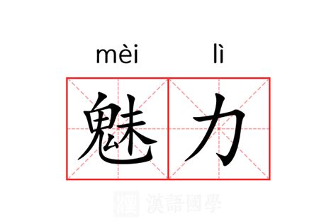 魅力 意思|魅力 in English